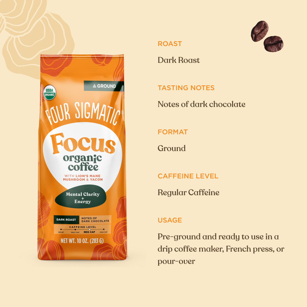 Focus Ground Coffee - Dark Roast