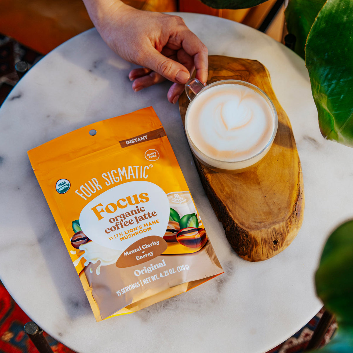 Focus Organic Coffee Latte - Original