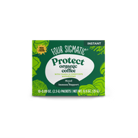 PROTECT Organic Instant Coffee Mix with Chaga & Cordyceps Mushrooms (4-pack)