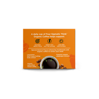 THINK Organic Instant Coffee Mix with Lion's Mane & Chaga Mushrooms (4-pack)