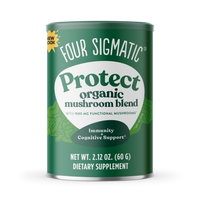 PROTECT Organic Mushroom Blend Mix with 10 Genius Adaptogens  (6-Composite Cans)