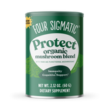 PROTECT Organic Mushroom Blend Mix with 10 Genius Adaptogens  (6-Composite Cans)