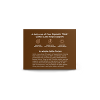 THINK Organic Coffee Latte Mix with Lion's Mane Mushrooms (4-PACK)