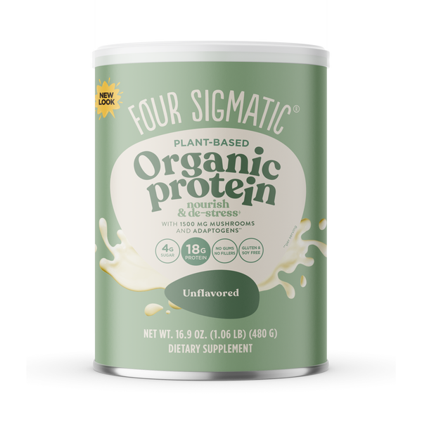 Unflavored Organic Plant-based Protein -  (6 CANS)