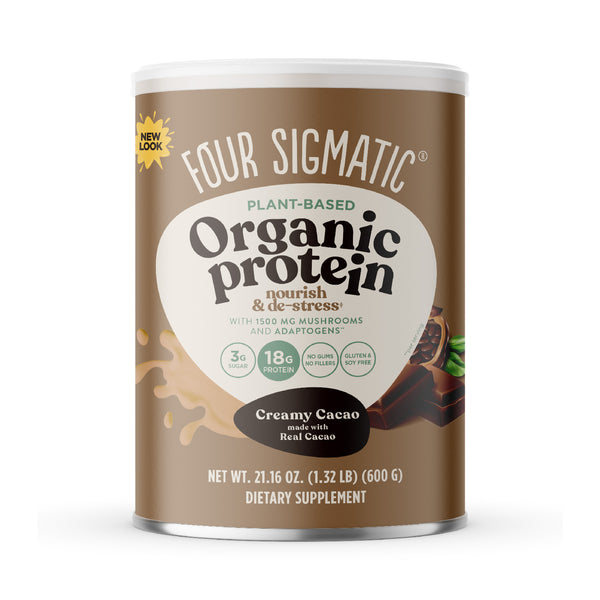 Creamy Cacao Organic Plant-based Protein  (6 CANS)