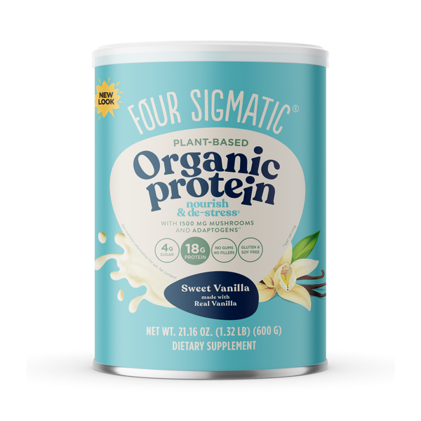 Sweet Vanilla Organic Plant-based Protein  (6 CANS)
