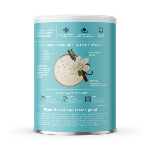 Plant-Based Protein with Superfoods Sweet Vanilla Canister