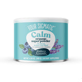 CALM Organic Super Powder with Magnesium & Calming Herbs Blue Lavender (6 Pack)