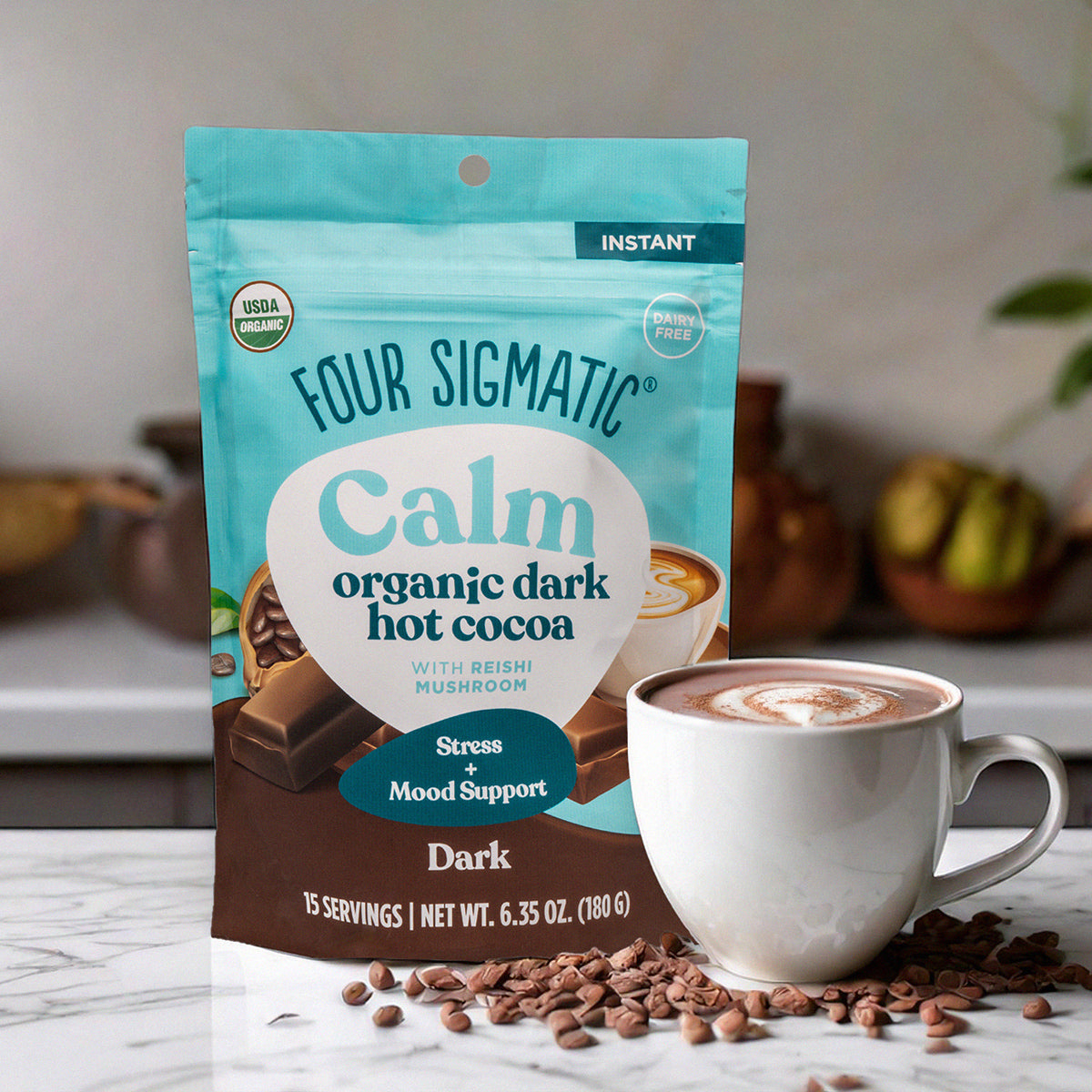 Calm Dark Hot Cocoa