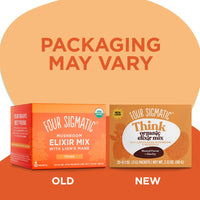 THINK Organic Elixir Mix with Lion's Mane Mushrooms (4-pack)