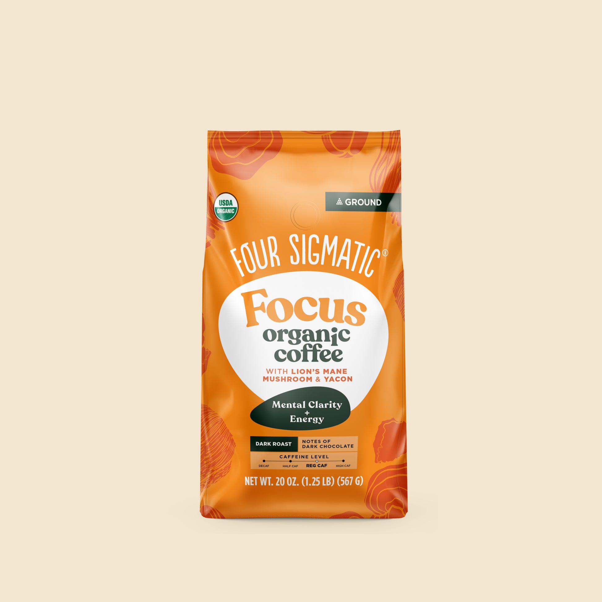 Focus Ground Coffee - Dark Roast (20oz)