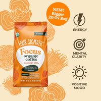 Focus Ground Coffee - Dark Roast (20oz)