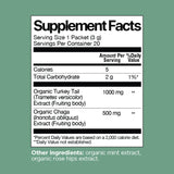Gut Health Organic Elixir Mix with Chaga Mushrooms (4-pack)