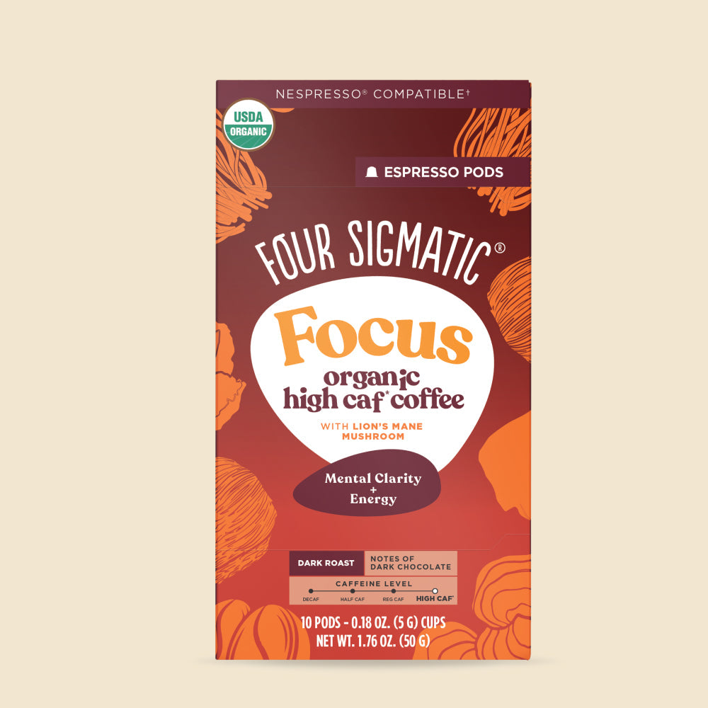 Focus Dark Roast High Caf Espresso Pods (10ct)