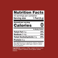 Focus Dark Roast High Caf Espresso Pods (10ct)