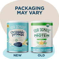 Plant-Based Protein with Superfoods Sweet Vanilla Canister
