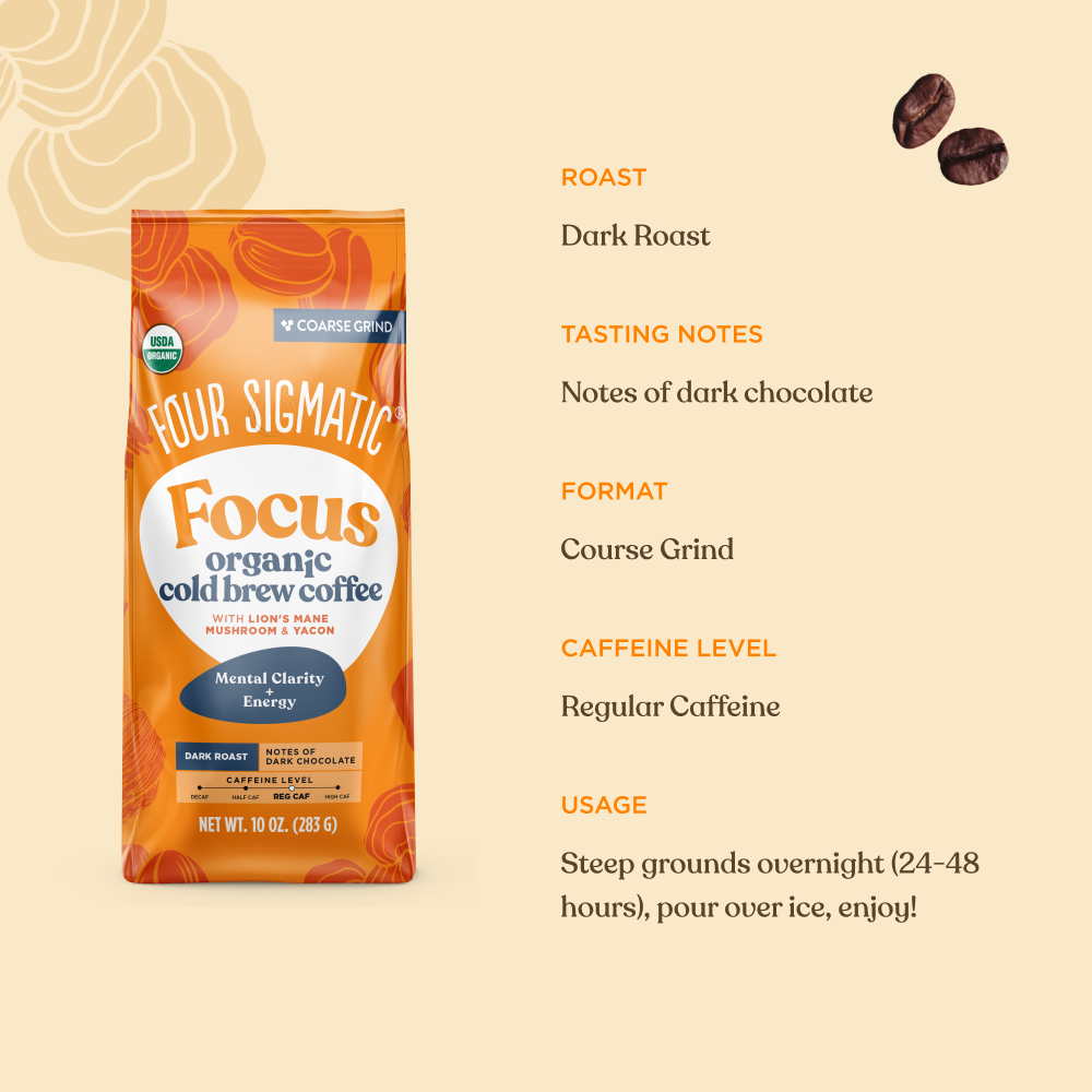Focus Cold Brew Ground Coffee