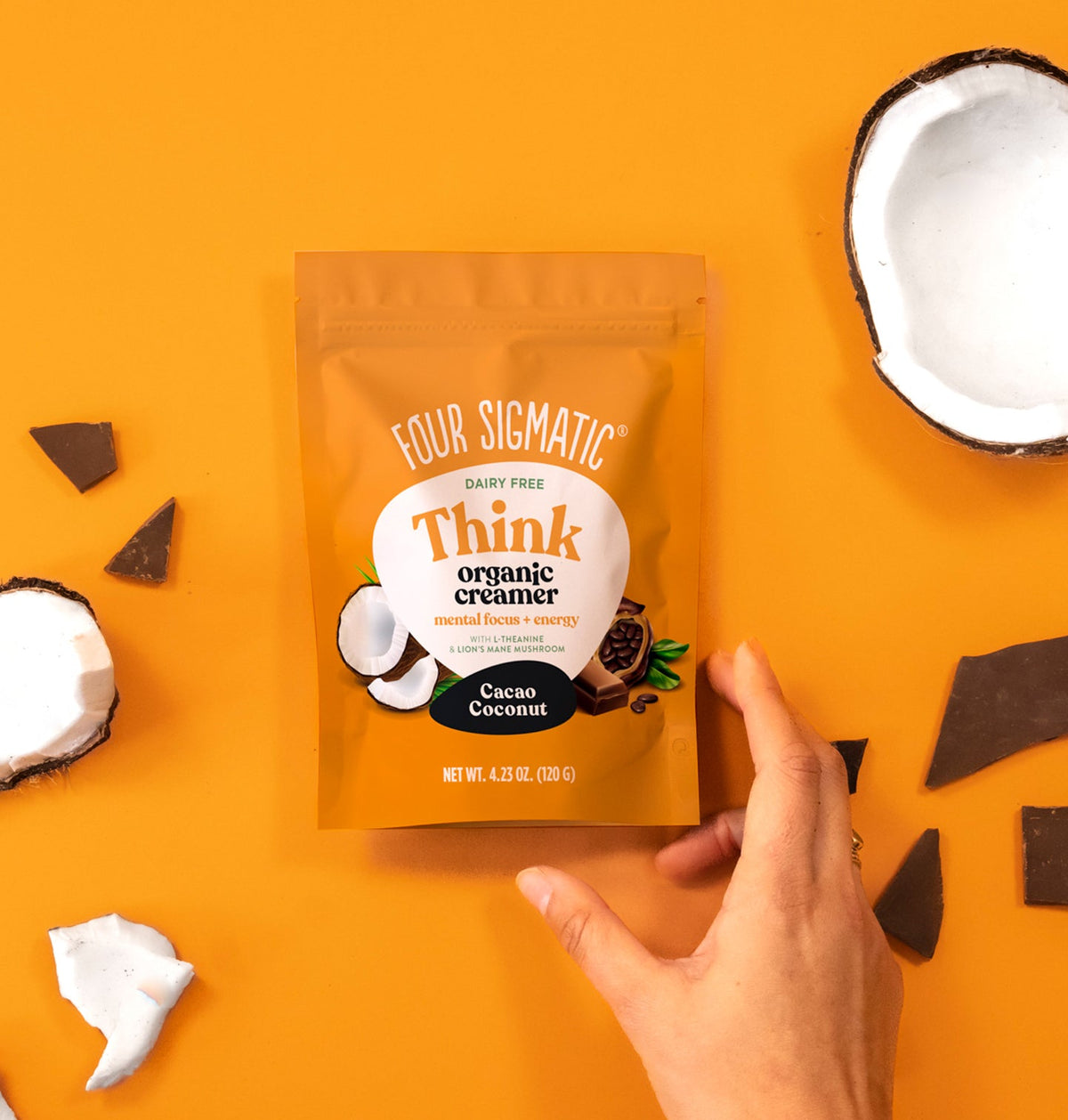 Four Sigmatic Organic Creamer Think Cacao Coconut