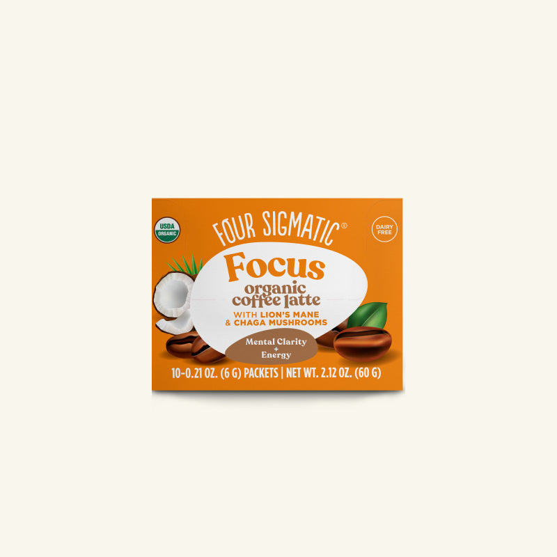 Focus Instant Coffee Latte, Packets