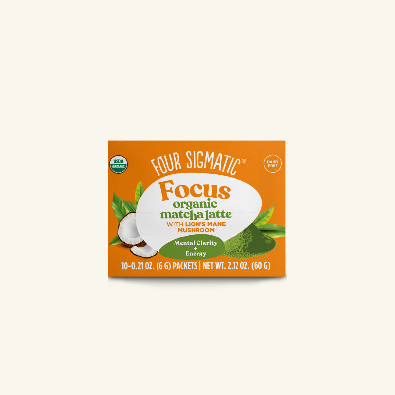 Focus Matcha Latte, Packets