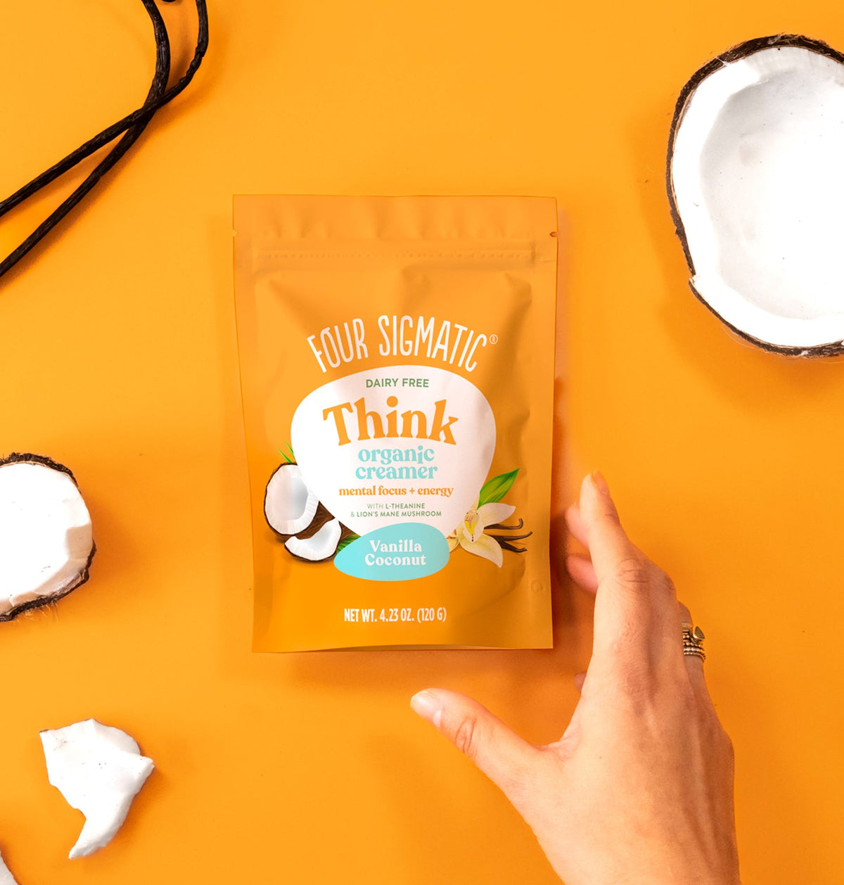 Four Sigmatic Organic Creamer Think Vanilla Coconut